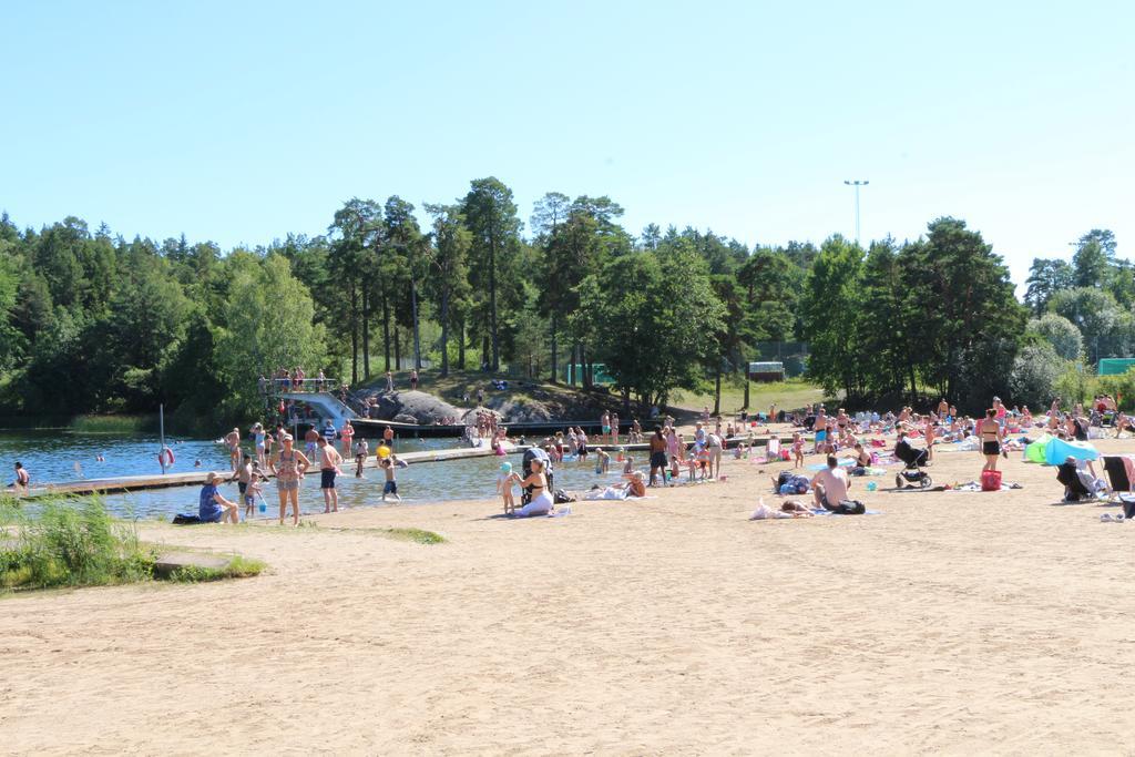 Roesjoebaden Camping & Stugby Sollentuna Exterior photo